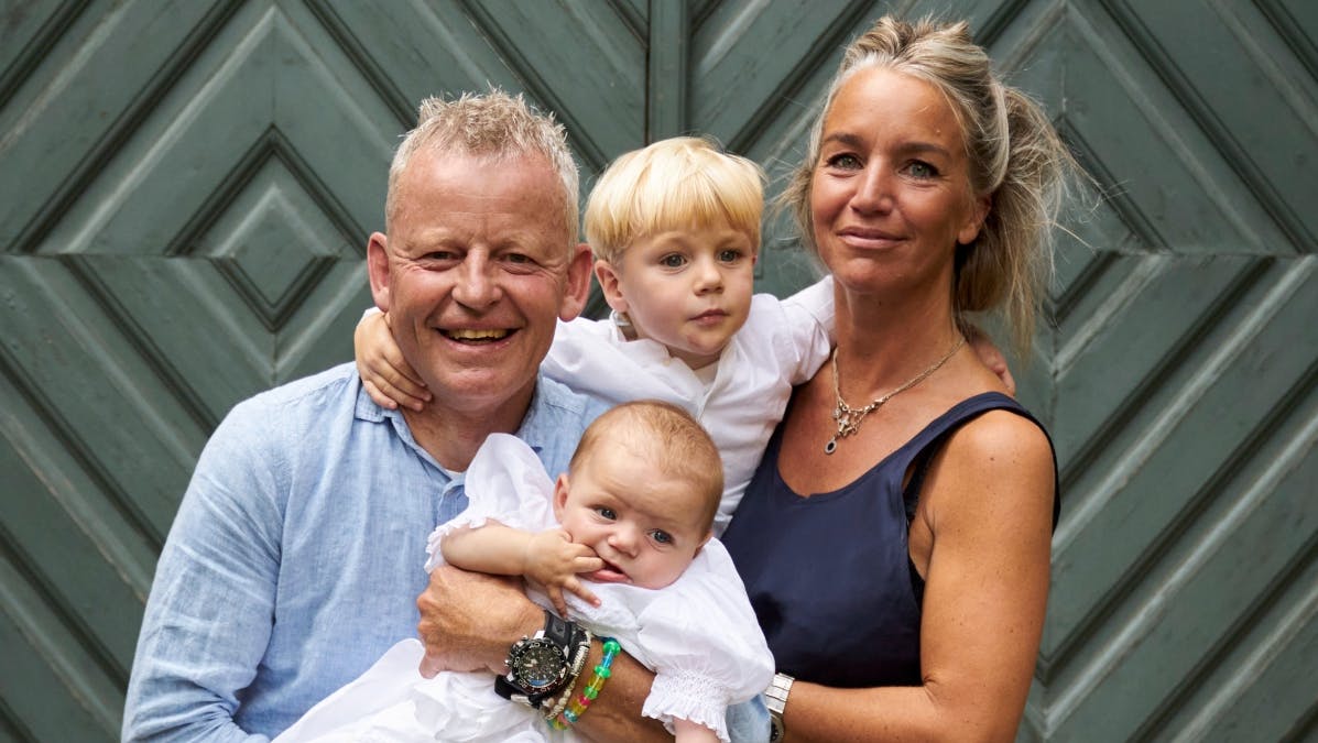 Se de dejlige billeder: Bubber og Signe Rossings datter har fået sit ...