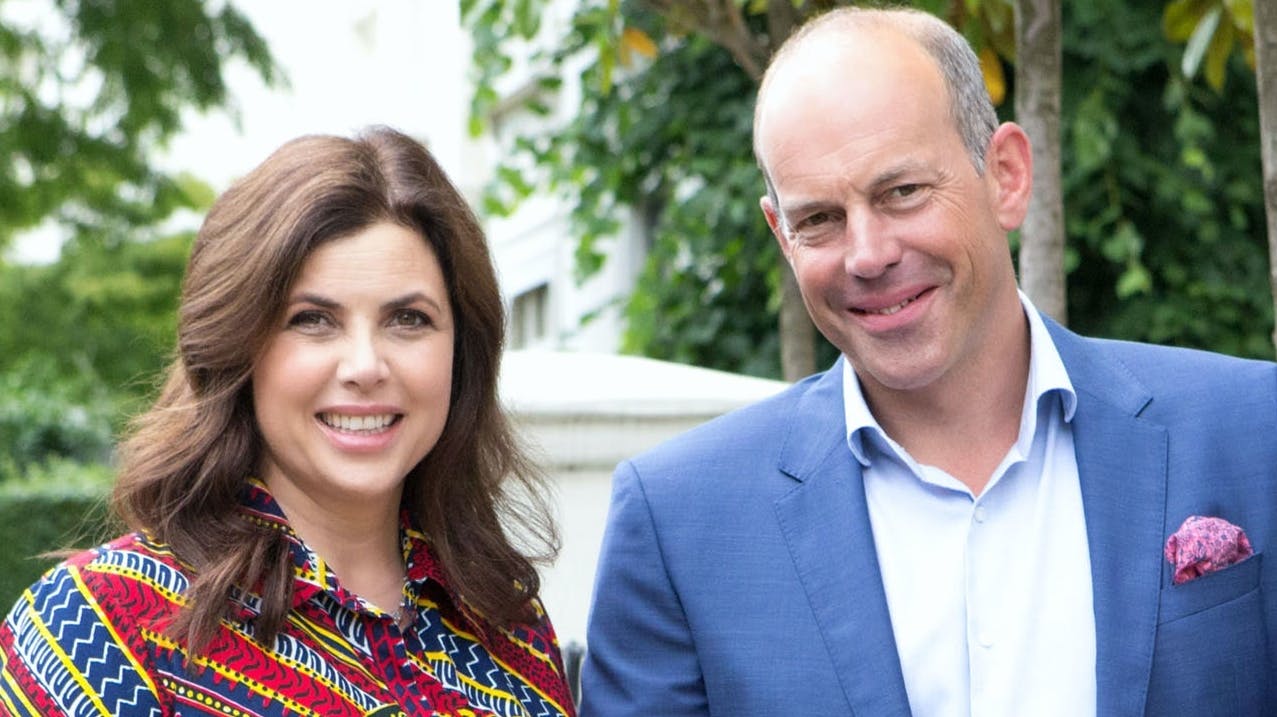 Kirstie Allsopp og Phil Spencer. 