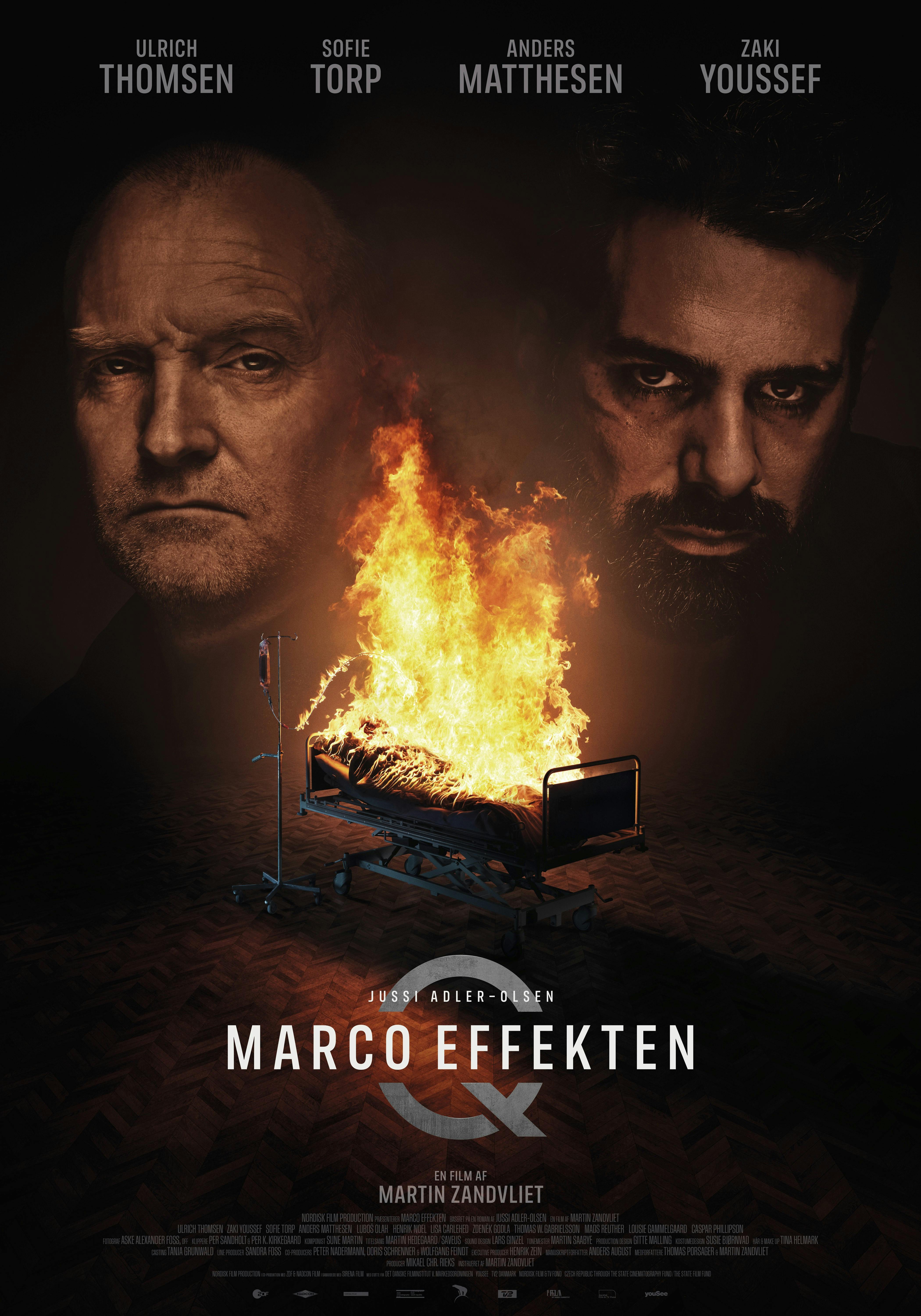 Ulrich Thomsen i 'Marco effekten'. Filmplakat