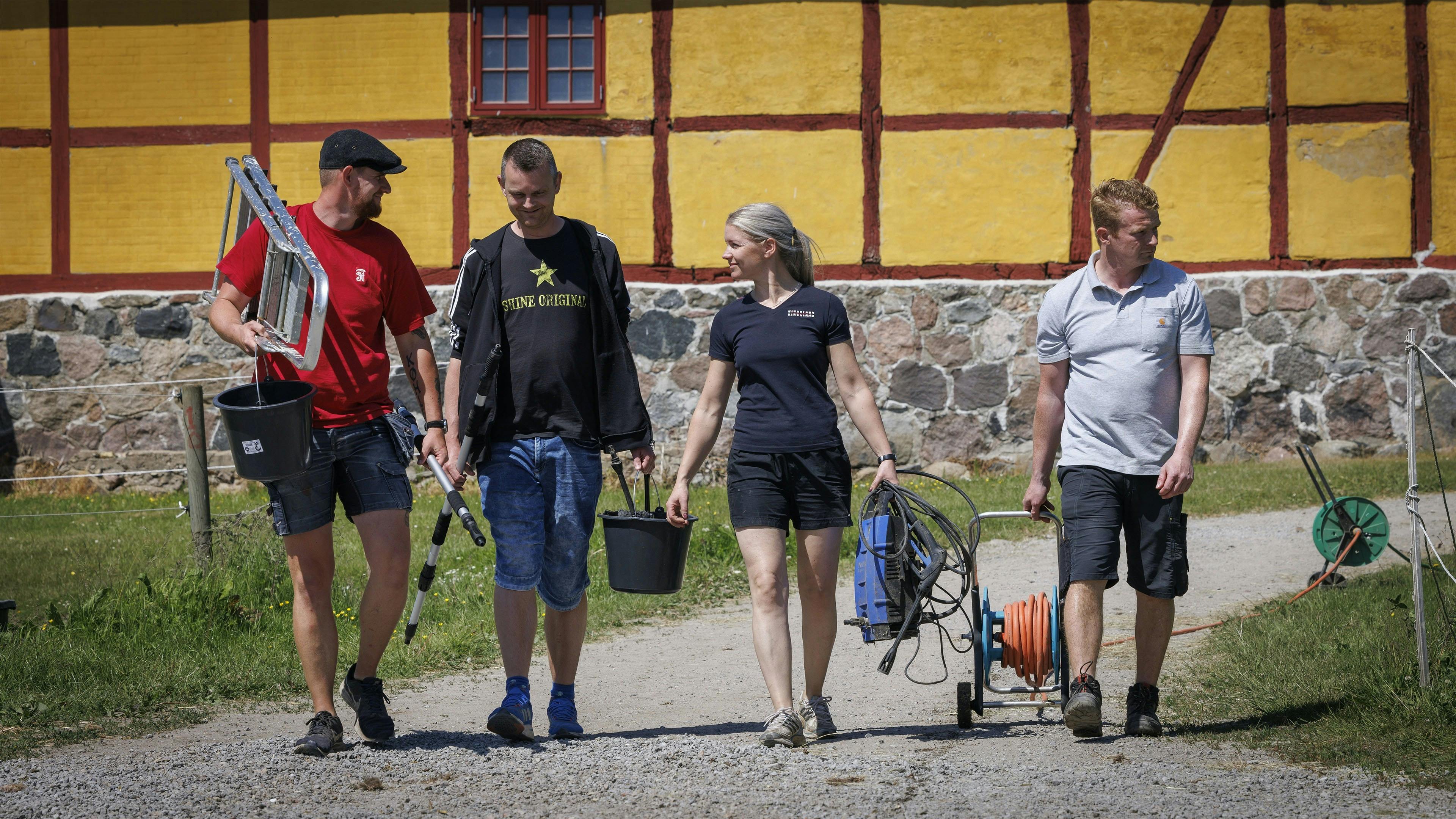 Landmand søger kærlighed sæson 10 sendt i 2023. Fotos fra afsnit fem.