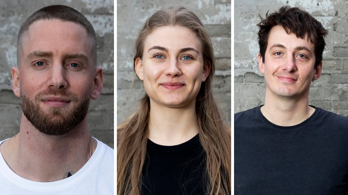 Sæþór Kristínsson, Mathilde Beuschau og Aske Bang