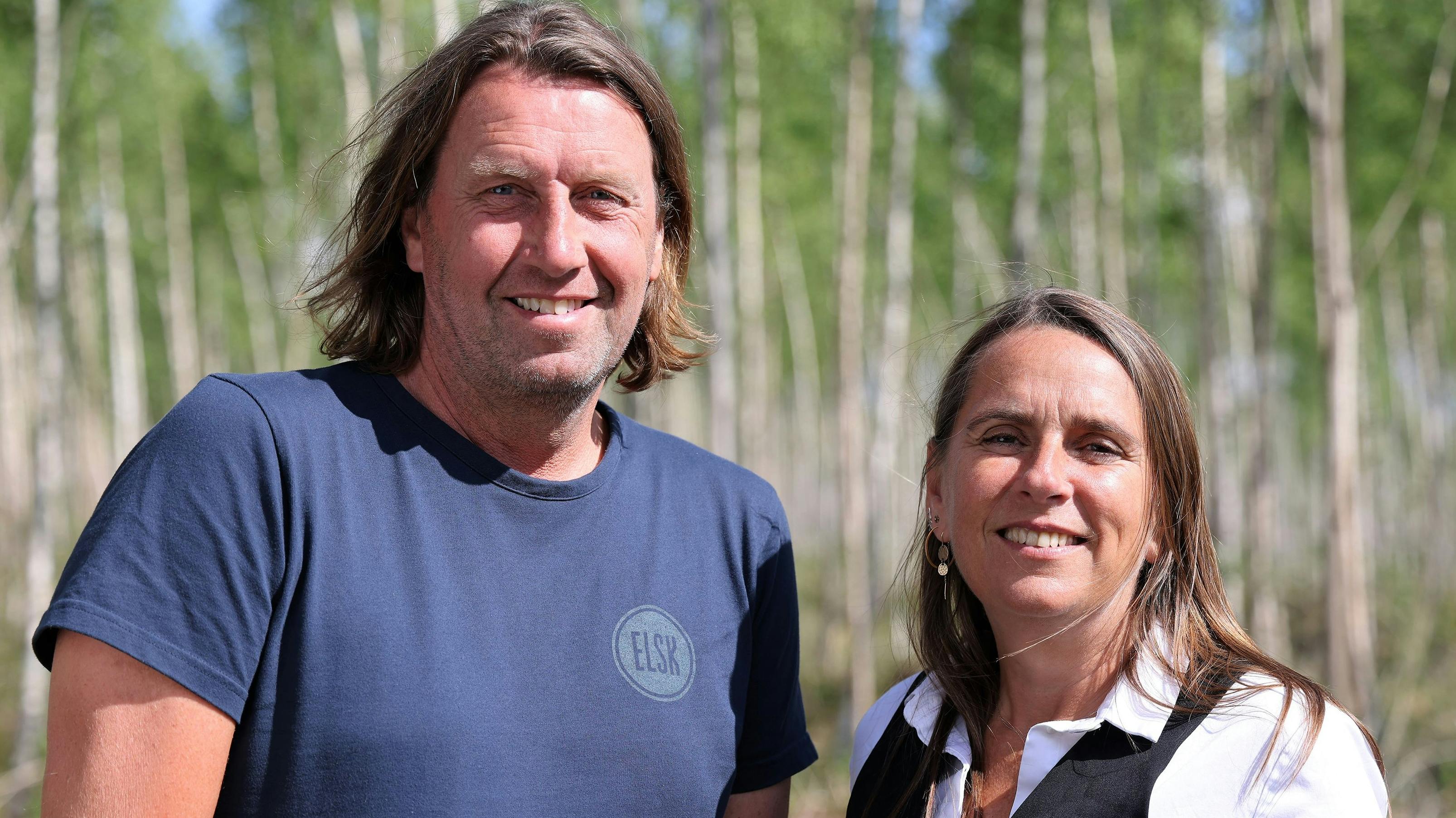 Anders Agger og Anne Hjernøe.