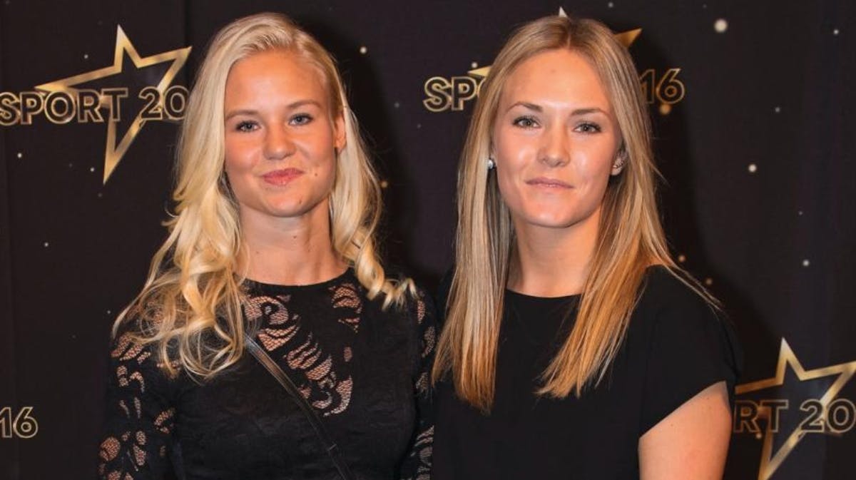 Pernille Harder og Magdalena Eriksson 