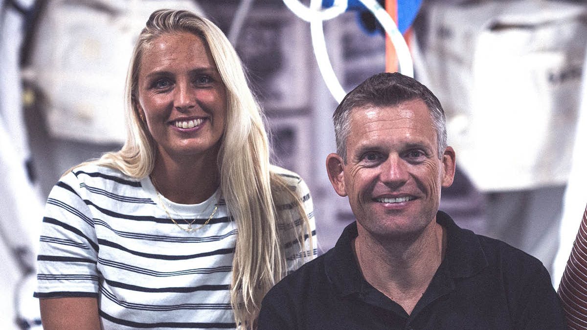 Josefine Høgh og Andreas Mogensen.