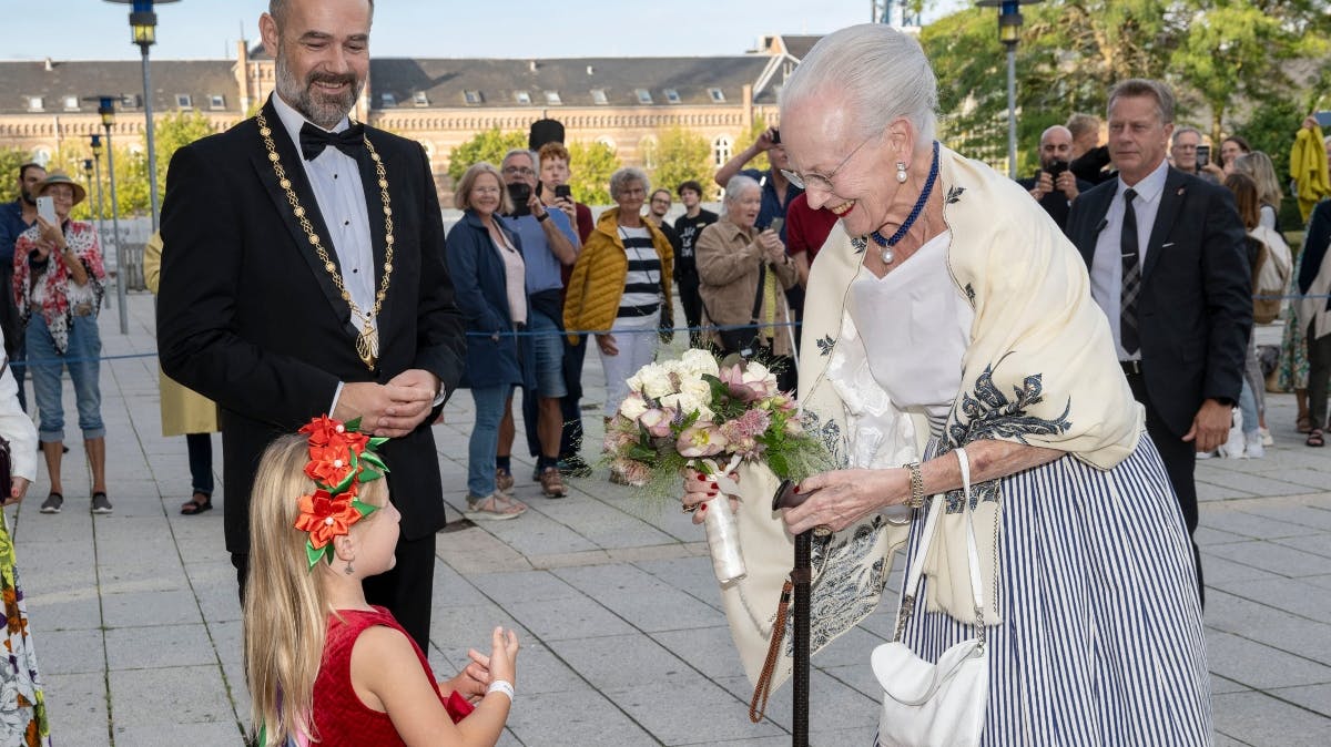 Kira og dronning Margrethe