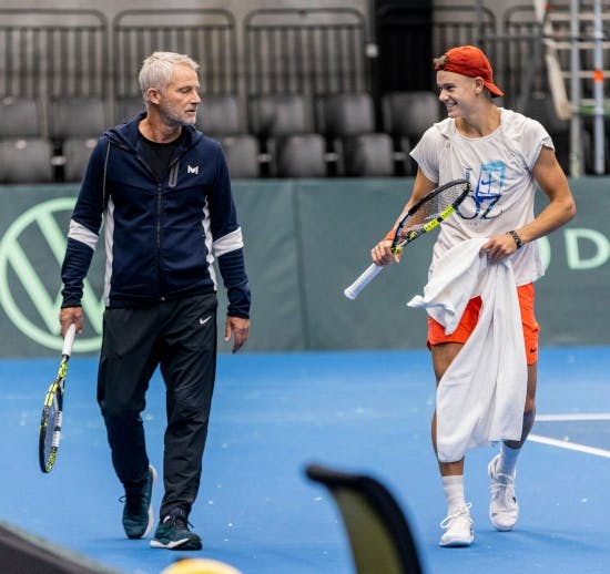 Lars Christensen og Holger Rune