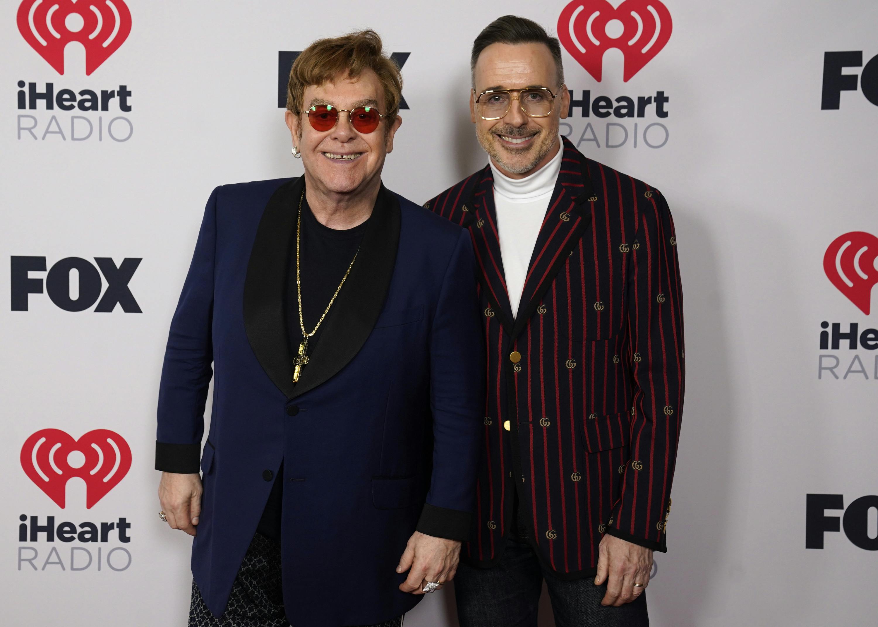 Elton John og David Furnish. 