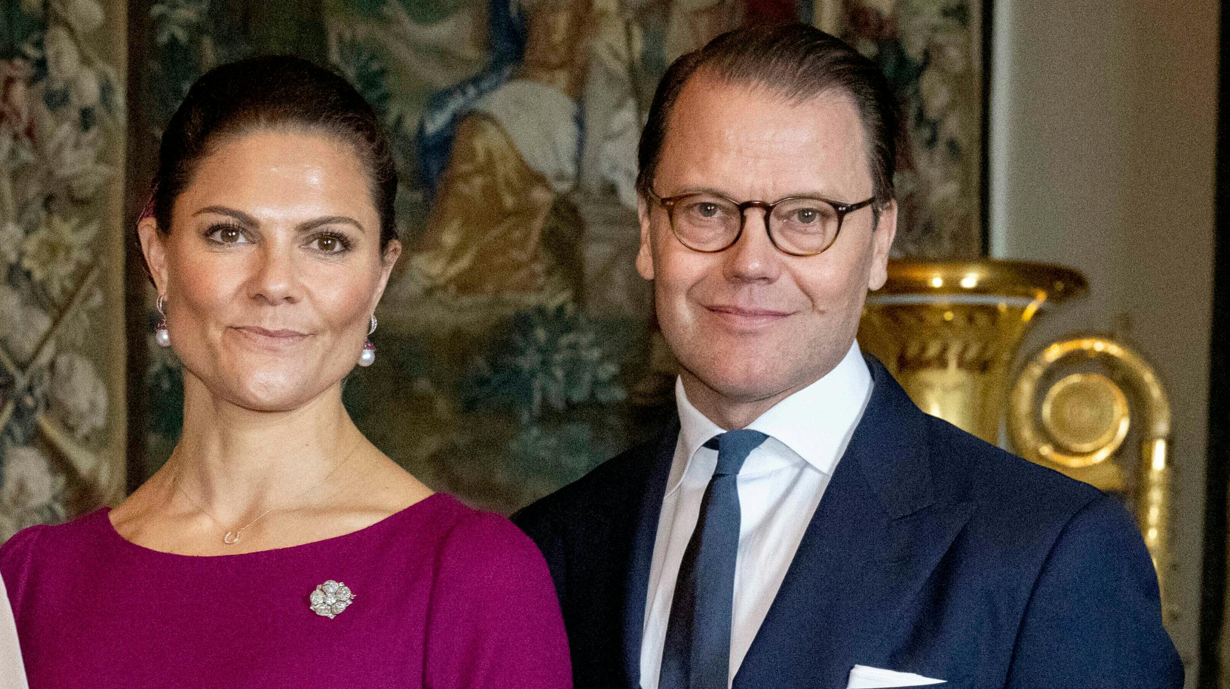Kronprinsesse Victoria og prins Daniel.
