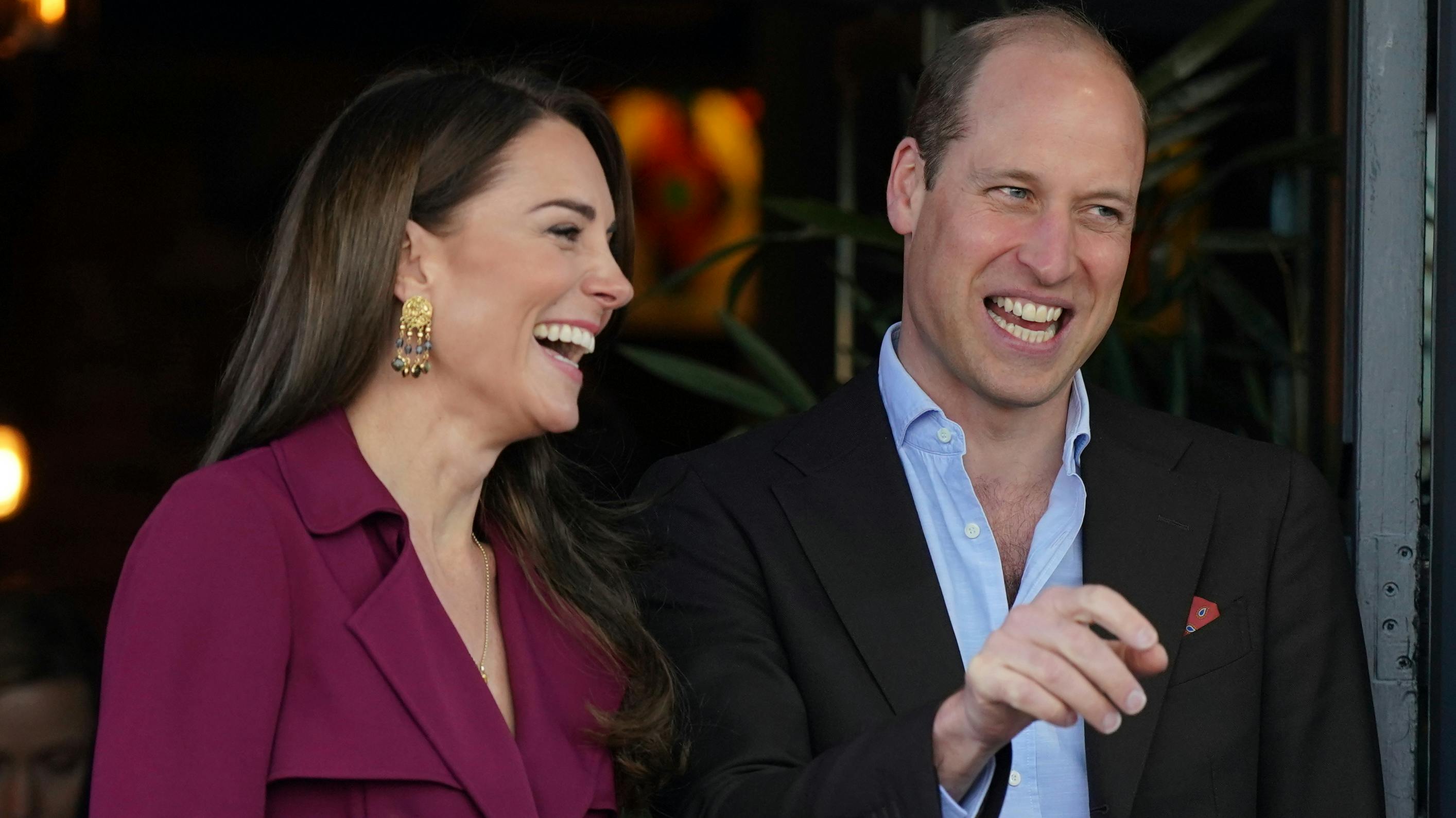 Prinsesse Kate og prins William. 