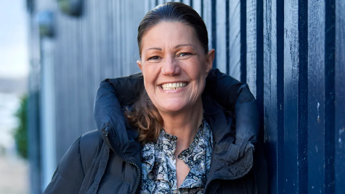 Forelsket Mette Blomsterberg viser kæresten frem for første gang ...