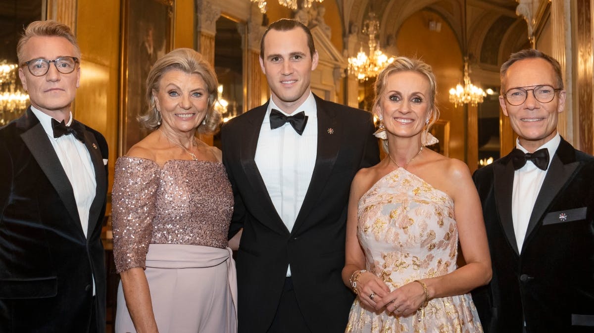 Nikolaj Hübbe, Anne Laxholm, Sonny Fredie Pedersen, Marianne Eihilt og Jens Werner. 