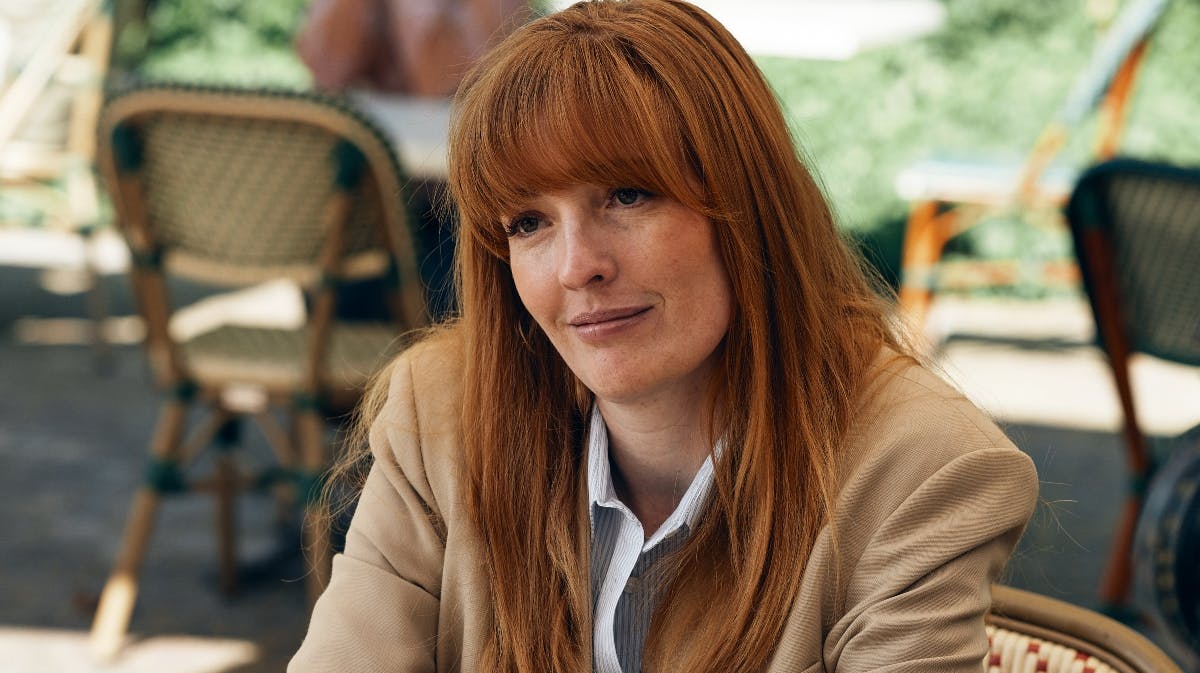 Julie Agnete Vang som Hannah i "Agent". 