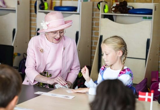 Dronning Margrethe og Carla
