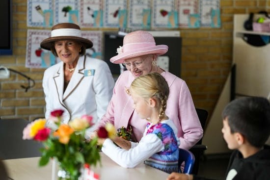 Dronning Margrethe og Carla