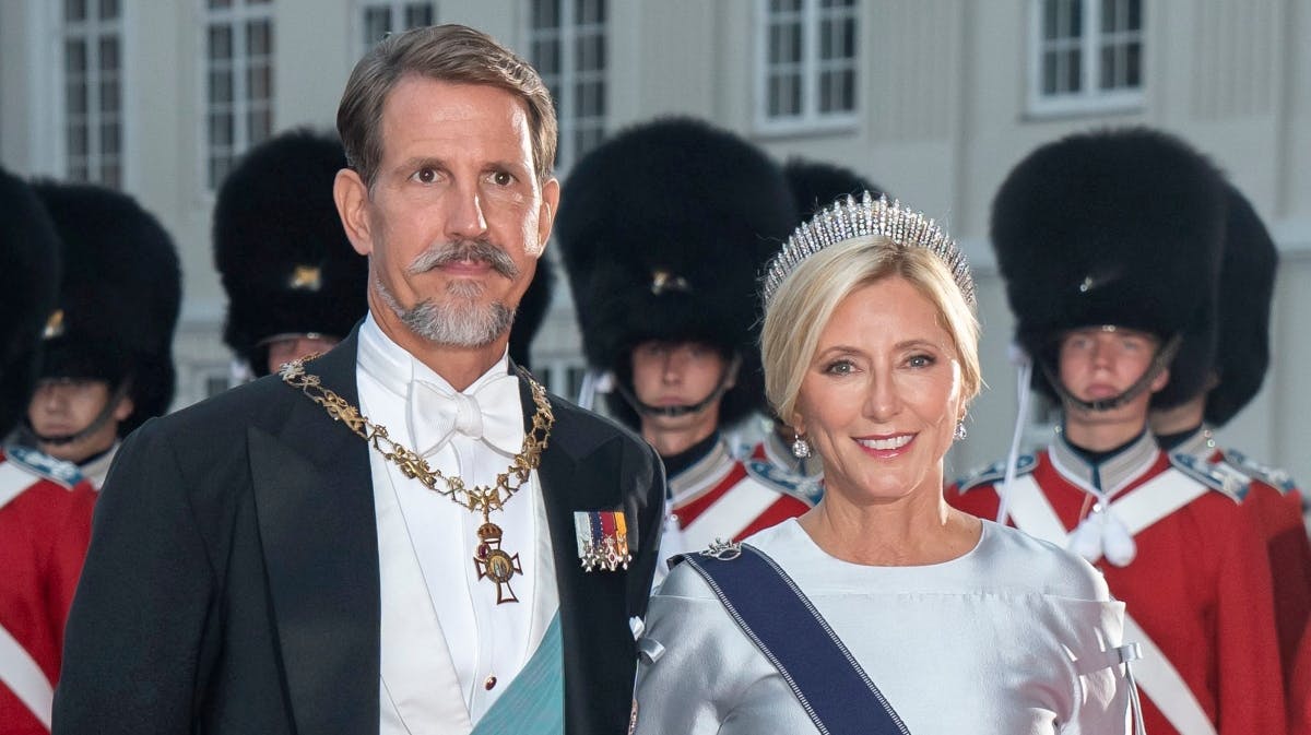 Kronprins Pavlos og kronprinsesse Marie-Chantal