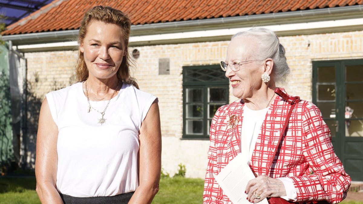 Connie Nielsen og dronning Margrethe