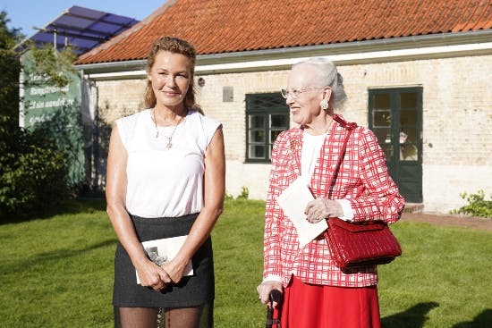 Connie Nielsen og dronning Margrethe