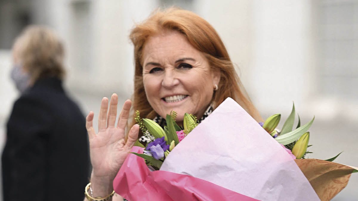 Hertuginde Sarah Ferguson i 2021.