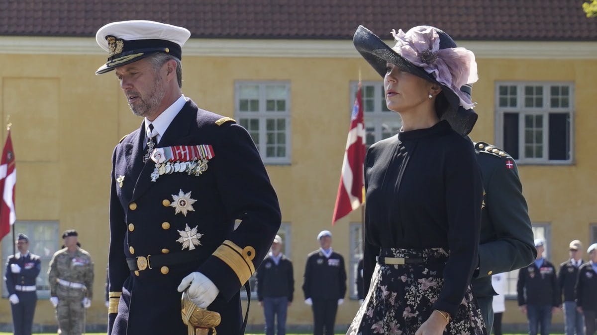 Kronprins Frederik og kronprinsesse Mary.