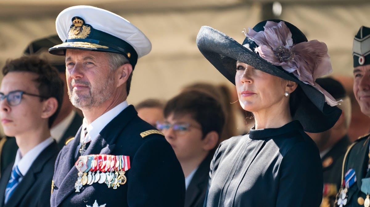 Kronprins Frederik og kronprinsesse Mary