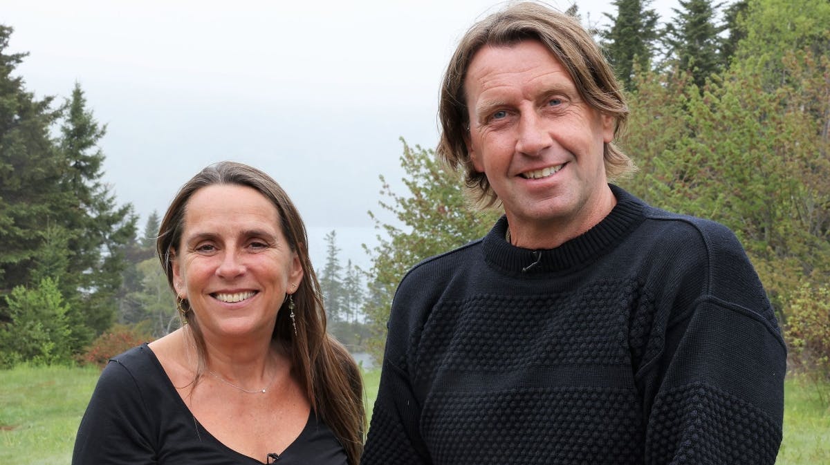 Anne Hjernøe og Anders Agger