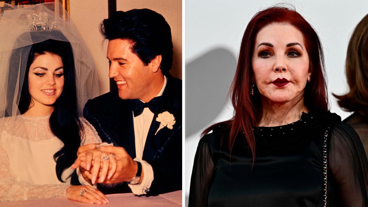 Priscilla Presley og Elvis Presley