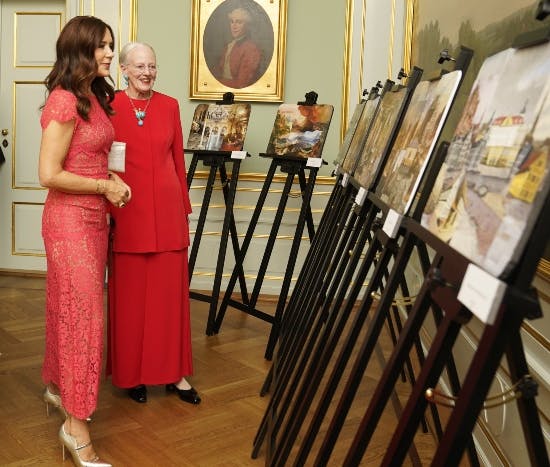 Kronprinsesse Mary og dronning Margrethe