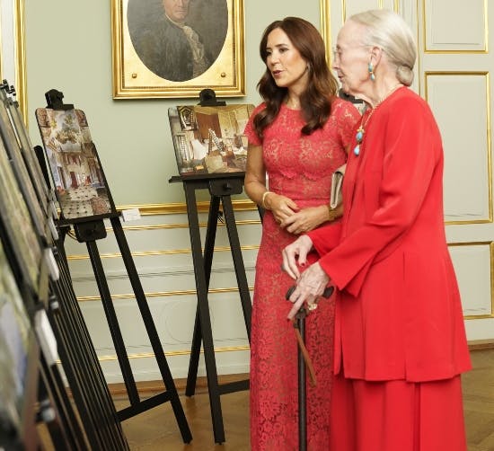 Kronprinsesse Mary og dronning Margrethe