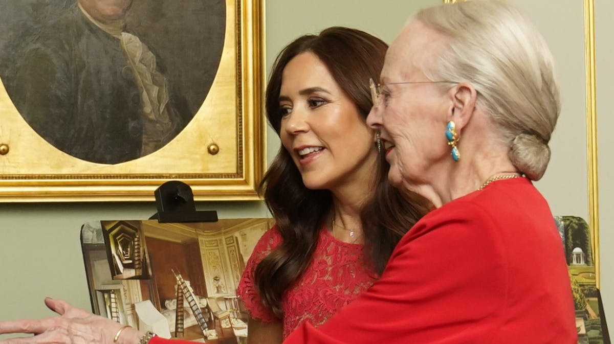 Kronprinsesse Mary og dronning Margrethe