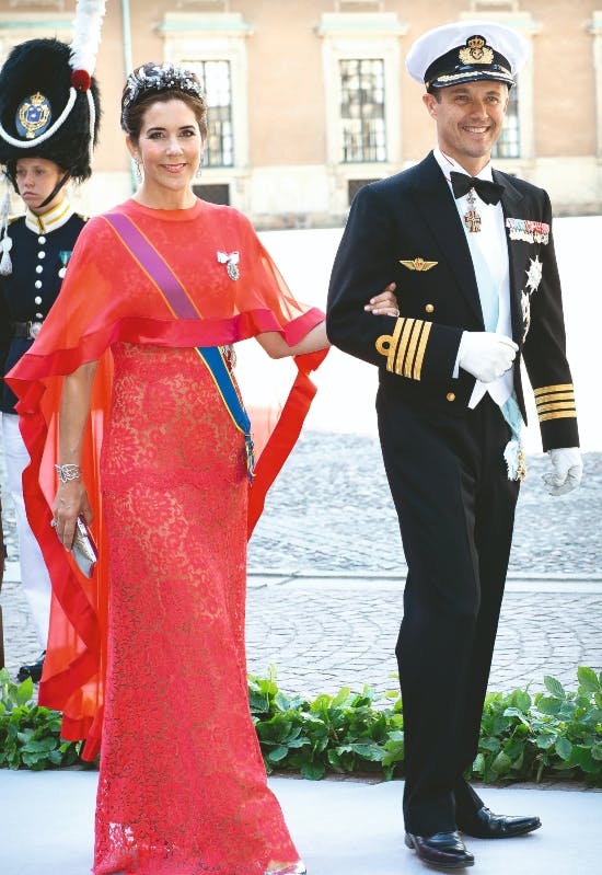 Kronprinsesse Mary og kronprins Frederik.