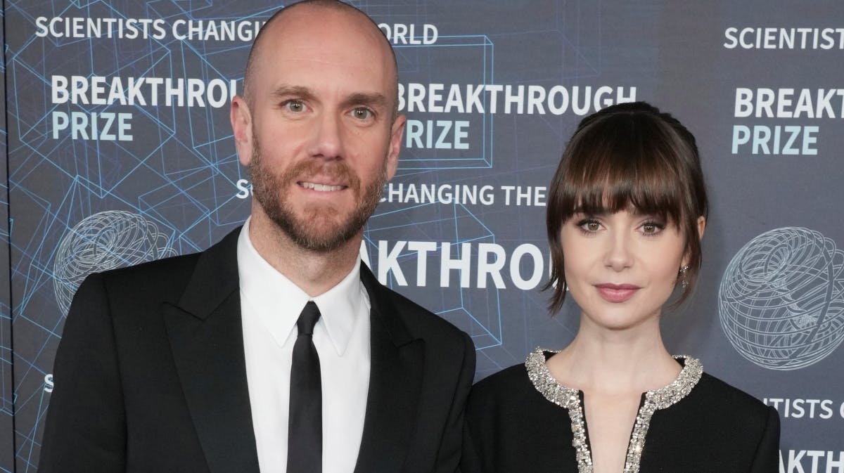 Charlie McDowell og Lily Collins. 