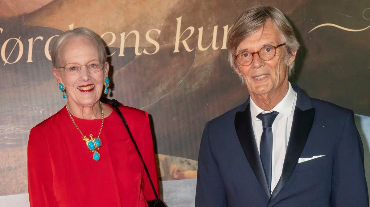 Dronning Margrethe og Bille August. 