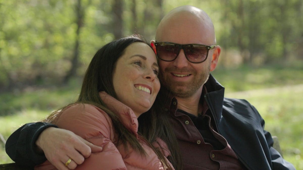 Jeanette og Michael fra "Gift ved første blik". 