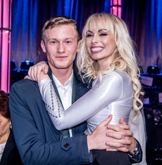 Albert Rosin Harson og Jenna Bagge.