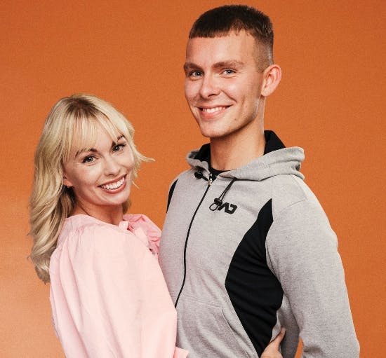 Fredrik Trudslev og Jenna Bagge.