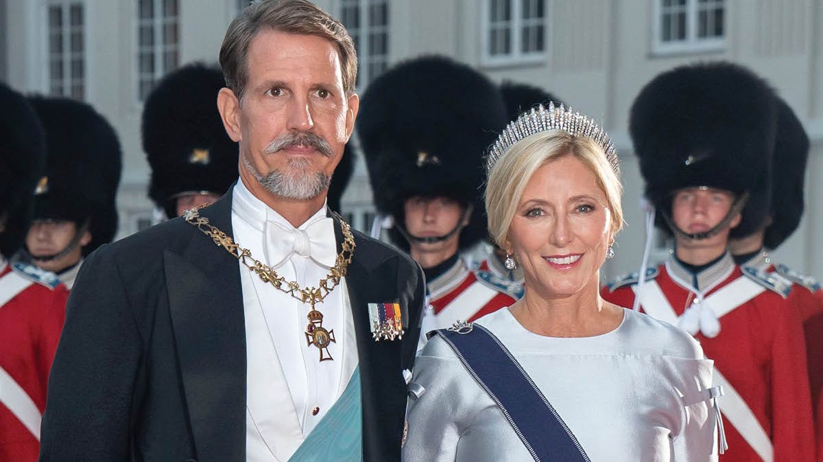 Kronprins Pavlos og kronprinsesse Marie-Chantal