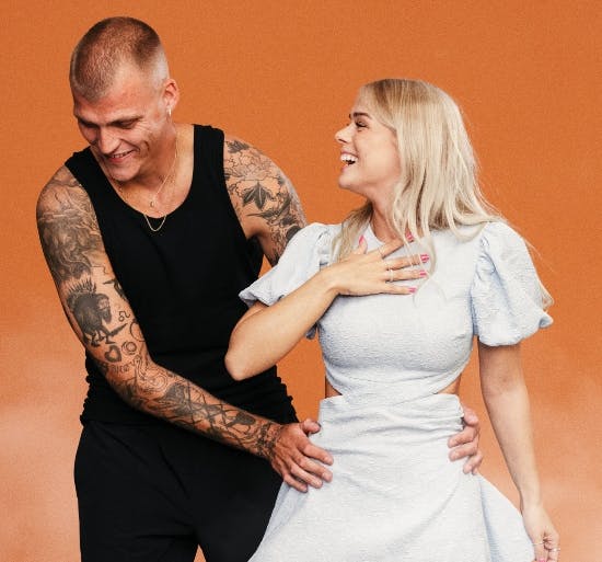 Sebastian Bull og Asta Björk.