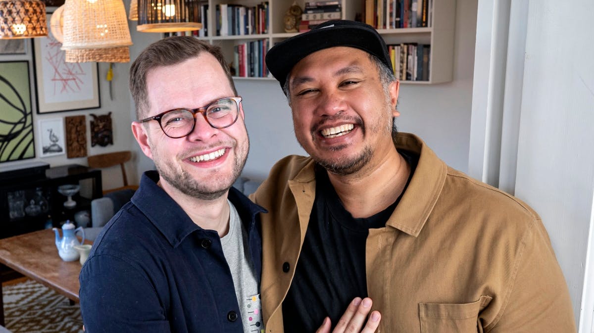 Kaspar og Lambang Arianto. 