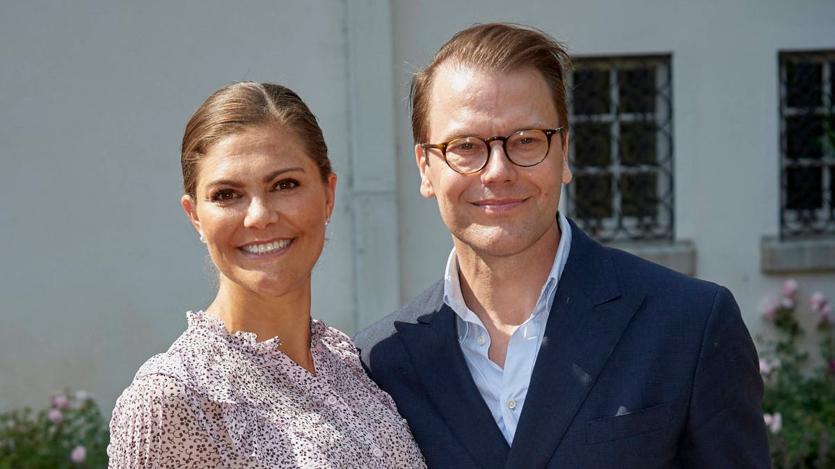 Kronprinsesse Victoria og prins Daniel.&nbsp;