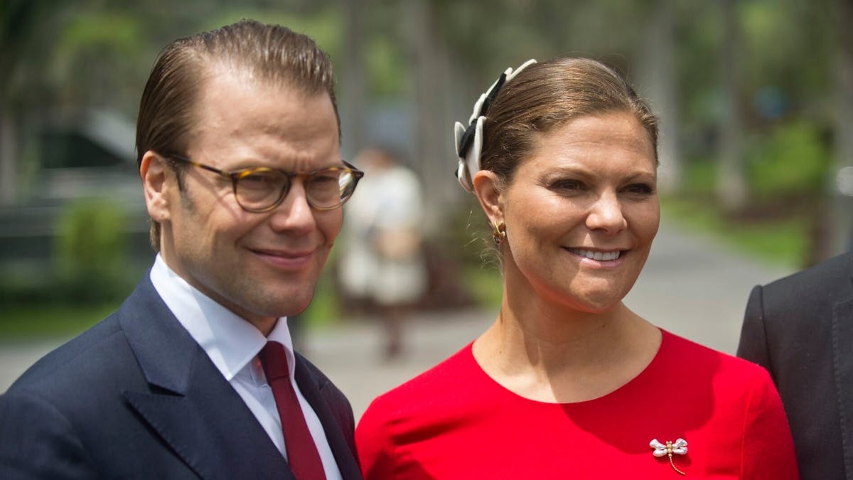 Prins Daniel og kronprinsesse Victoria