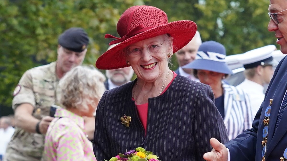Dronning Margrethe. 