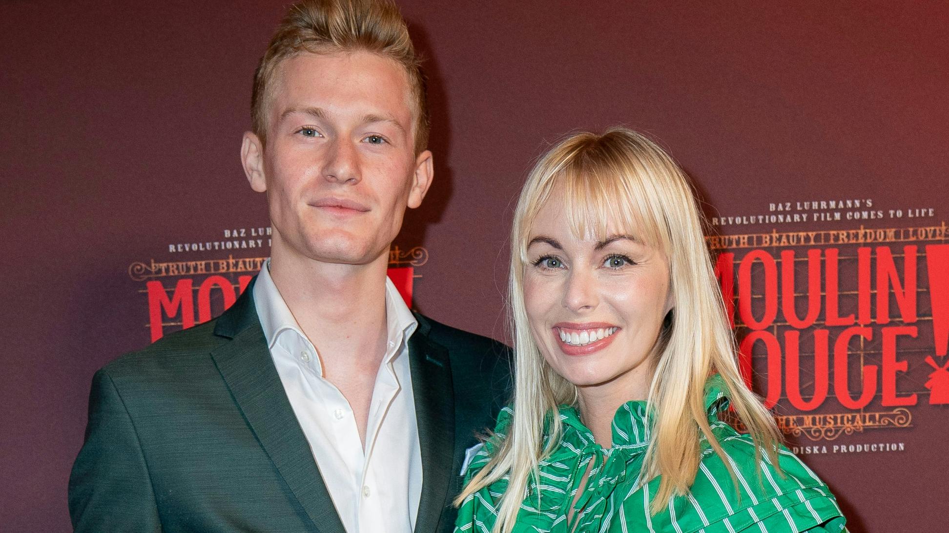 Albert Rosin Harson og Jenna Bagge.