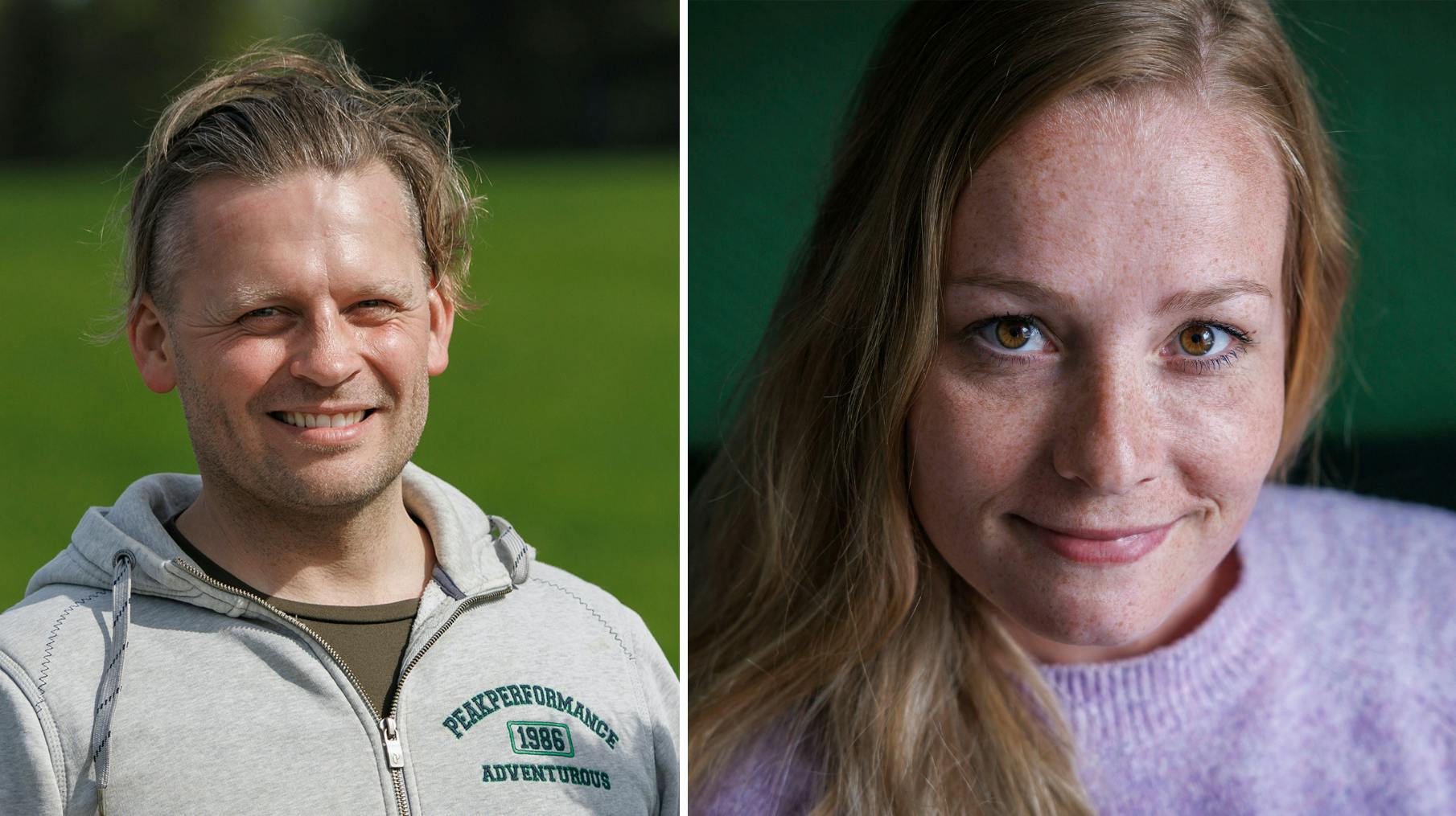 Niels Erik og Christina. 