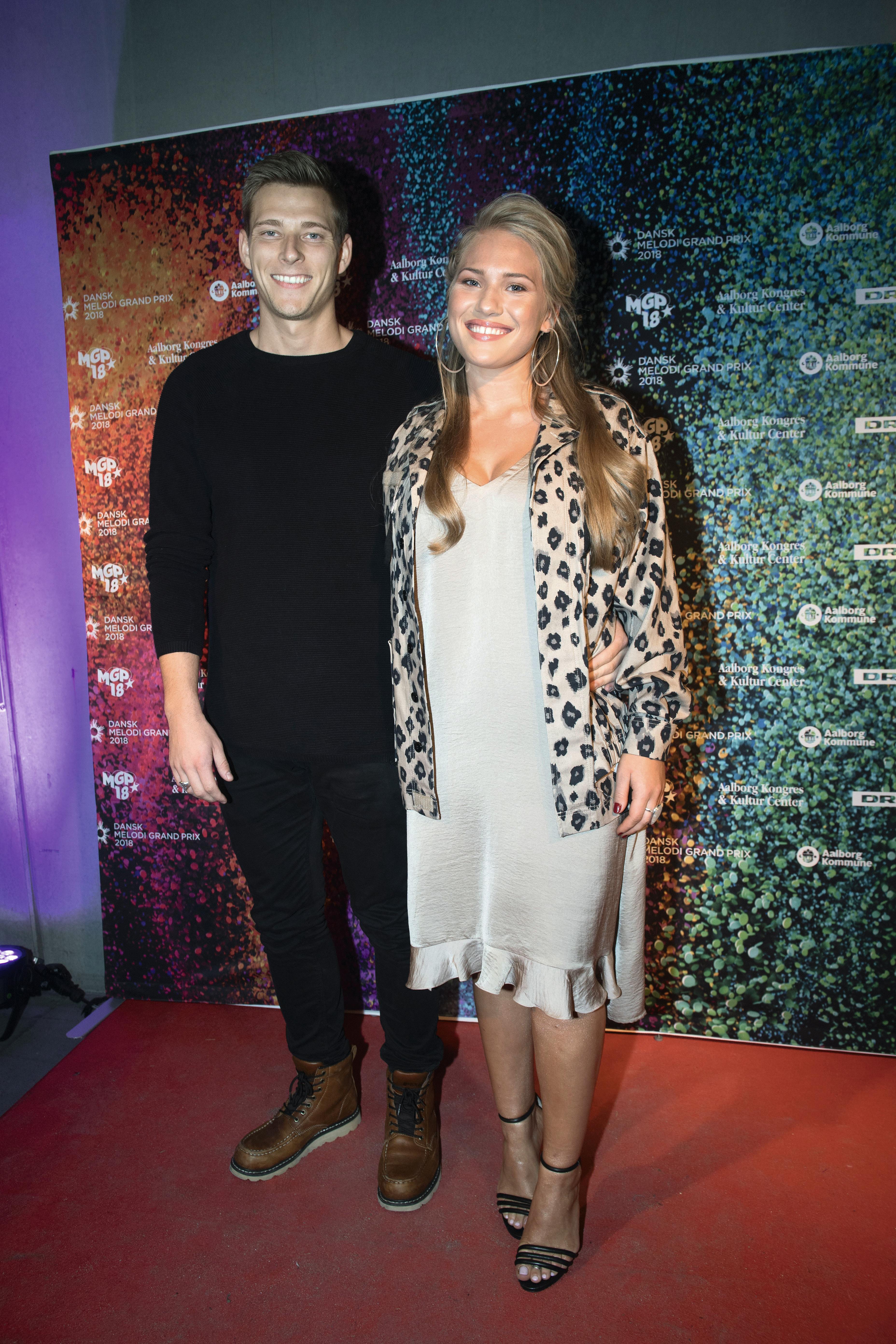 Anja Nissen med Daniel Pauk.