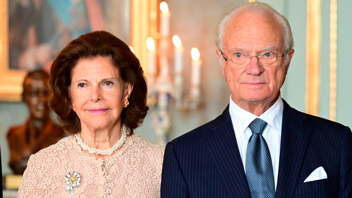 Dronning Silvia og kong Carl Gustaf.&nbsp;