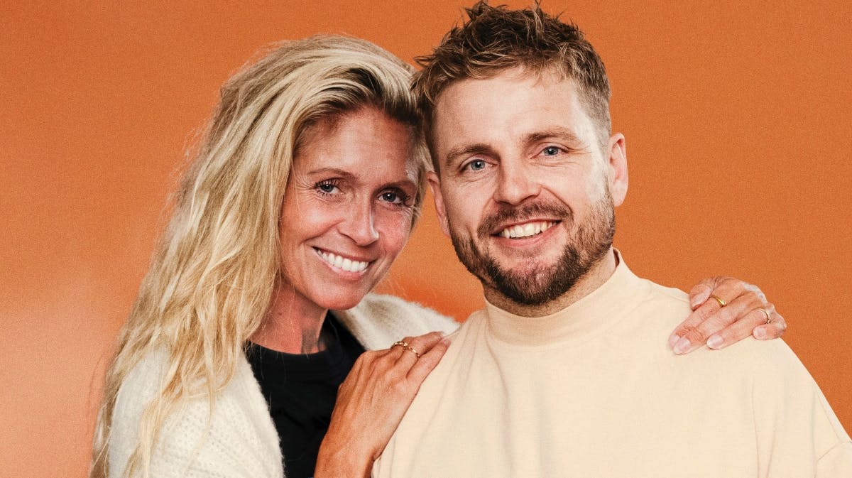 Karina Frimodt og Kasper Fisker. 