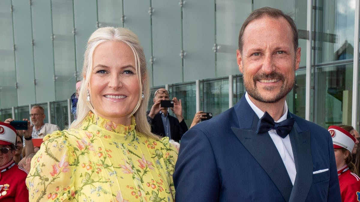 Kronprinsesse Mette-Marit og kronprins Haakon. 