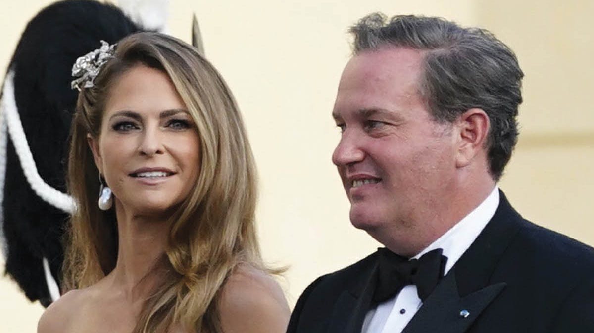 Prinsesse Madeleine og Chris O'Neill. 