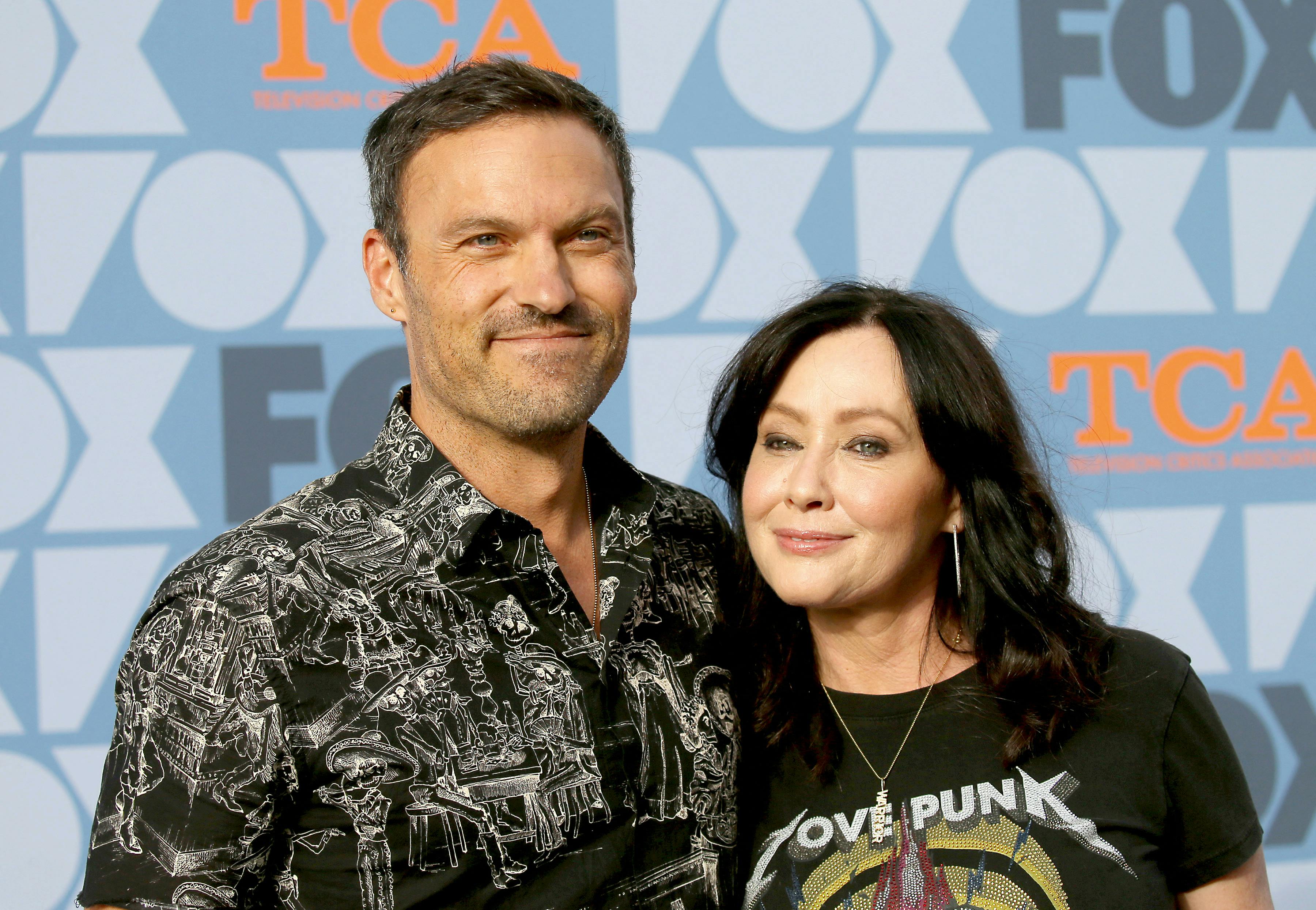 Shannen Doherty og Brian Austin Green i 2019.