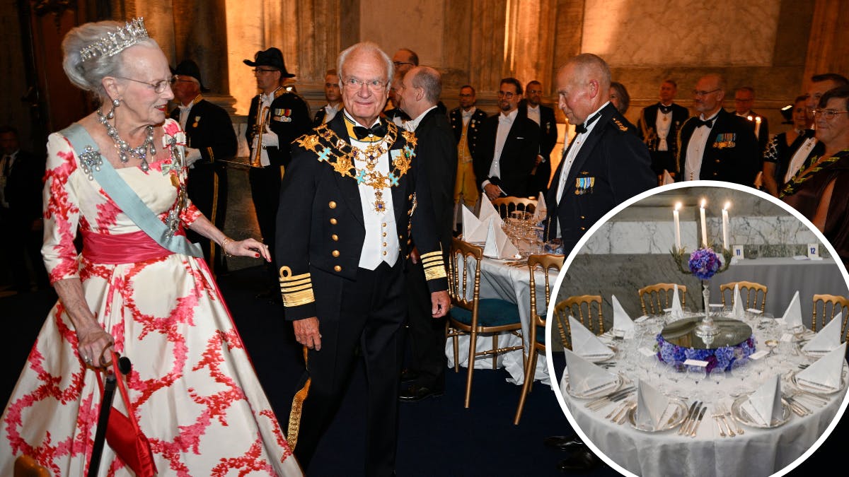 Dronning Margrethe og kong Carl Gustaf